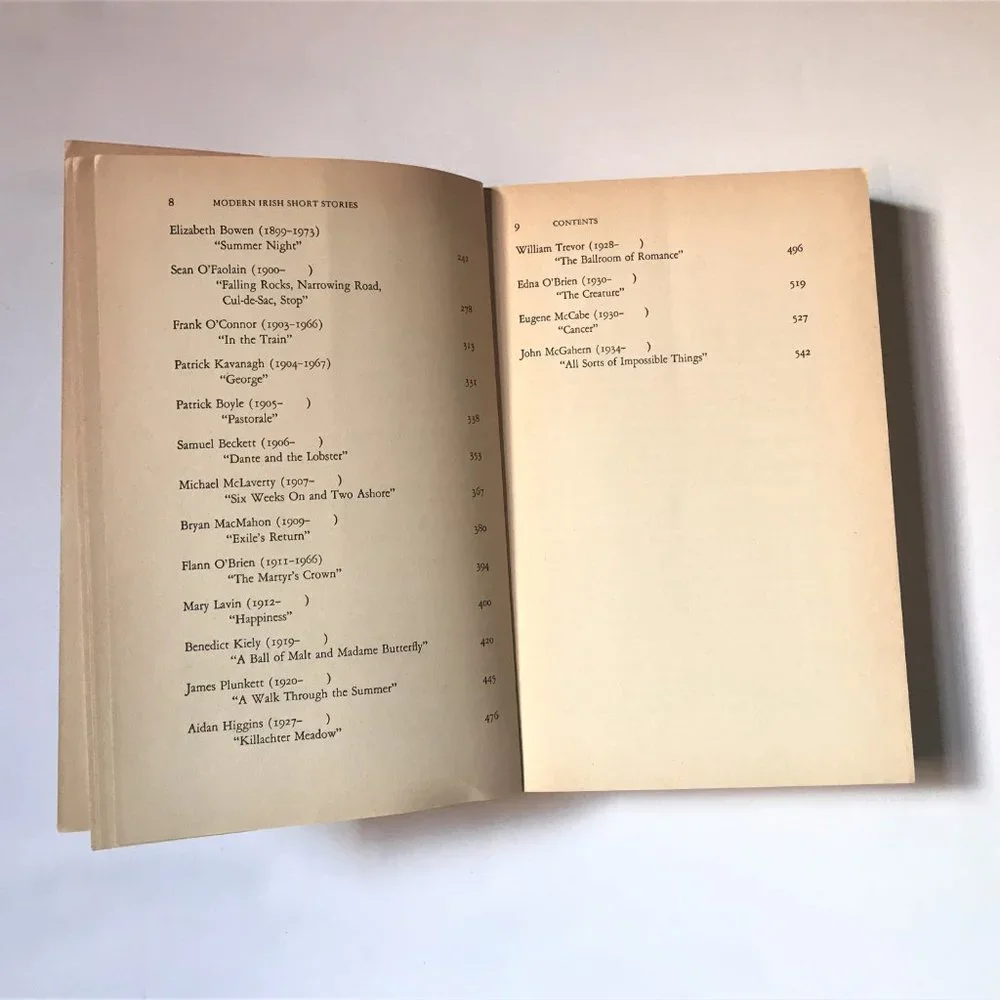 Modern Irish Short Stories, Edited by Ben Forkner